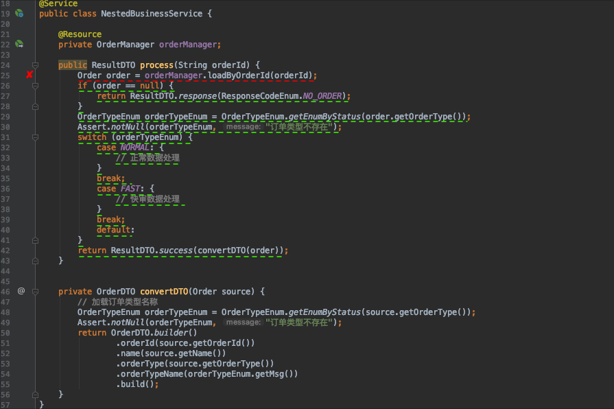NestedBusinessService